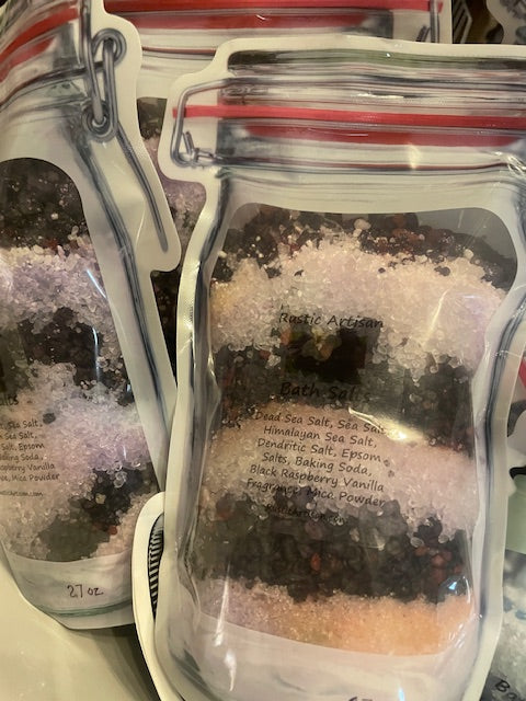 Apothecary Bath Salt Bags