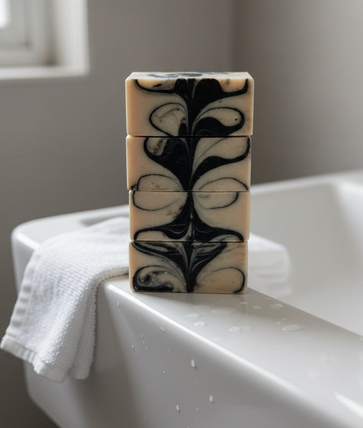 Charcoal Bentonite Clay Soap