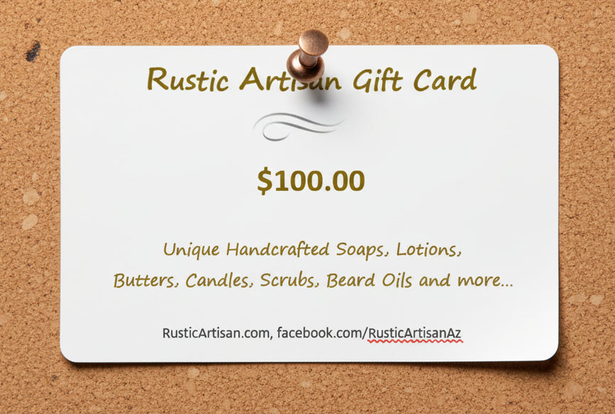 Rustic Artisan Gift Card