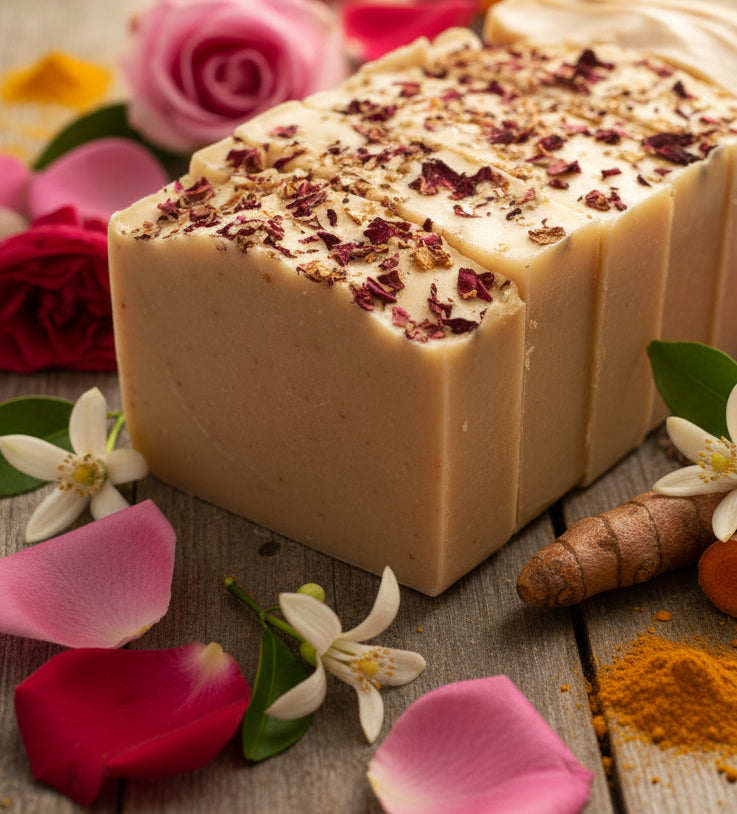 Orange, Turmeric and Rose