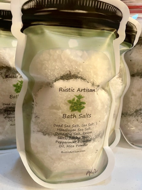 Apothecary Bath Salt Bags