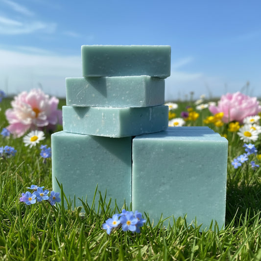 Cool Blue Spring Scrub